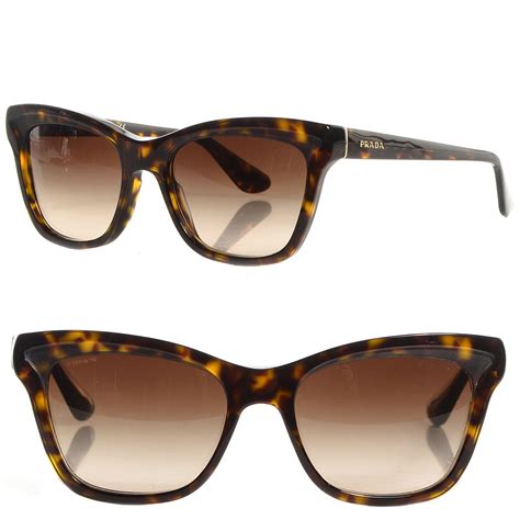 55mm cat eye sunglasses prada|Prada cat eye tortoiseshell glasses.